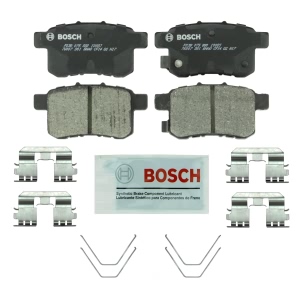 Bosch QuietCast™ Premium Ceramic Rear Disc Brake Pads for 2012 Honda Accord - BC1451