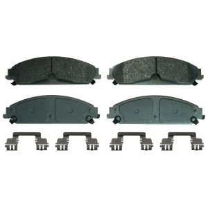 Wagner Thermoquiet Semi Metallic Front Disc Brake Pads for 2020 Dodge Challenger - MX1058C
