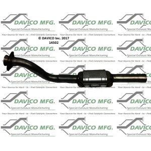 Davico Direct Fit Catalytic Converter and Pipe Assembly for 1992 Buick Riviera - 14502