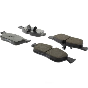 Centric Posi Quiet™ Ceramic Front Disc Brake Pads for Jaguar E-Pace - 105.18380