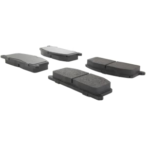 Centric Posi Quiet™ Semi-Metallic Front Disc Brake Pads for 1989 Geo Prizm - 104.02420