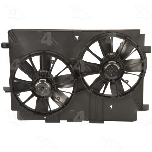 Four Seasons Dual Radiator And Condenser Fan Assembly for Pontiac - 76012