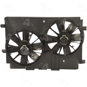 Four Seasons Dual Radiator And Condenser Fan Assembly for 2001 Pontiac Firebird - 76012