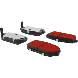 Centric Posi Quiet Pro™ Ceramic Rear Disc Brake Pads for Fiat 124 Spider - 500.11800