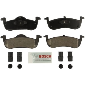 Bosch Blue™ Semi-Metallic Rear Disc Brake Pads for 2007 Lincoln Navigator - BE1279H