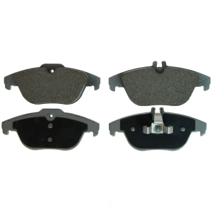 Wagner Thermoquiet Semi Metallic Rear Disc Brake Pads for Mercedes-Benz E550 - MX1341