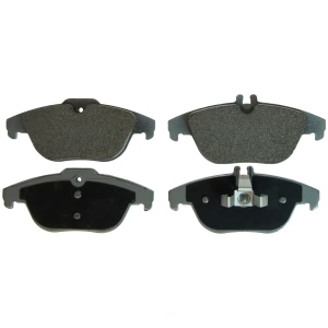 Wagner Thermoquiet Semi Metallic Rear Disc Brake Pads for 2012 Mercedes-Benz C300 - MX1341
