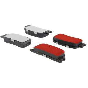 Centric Posi Quiet Pro™ Ceramic Rear Disc Brake Pads for 2004 Toyota Camry - 500.08850
