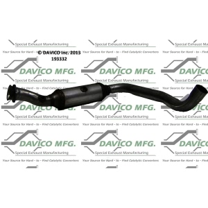 Davico Direct Fit Catalytic Converter and Pipe Assembly for 2008 Ford Explorer - 193332