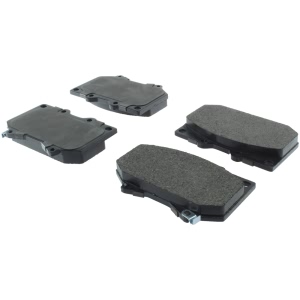 Centric Posi Quiet™ Extended Wear Semi-Metallic Front Disc Brake Pads for 2001 Toyota Tundra - 106.08120