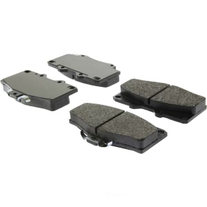 Centric Posi Quiet™ Extended Wear Semi-Metallic Front Disc Brake Pads for 1997 Toyota Tacoma - 106.04360