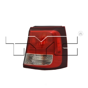 TYC Passenger Side Outer Replacement Tail Light for 2015 Kia Sorento - 11-6613-00