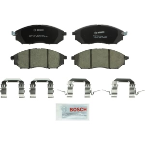 Bosch QuietCast™ Premium Ceramic Front Disc Brake Pads for 2004 Infiniti M45 - BC888