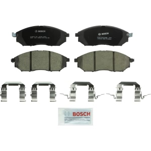 Bosch QuietCast™ Premium Ceramic Front Disc Brake Pads for 2014 Infiniti QX70 - BC888
