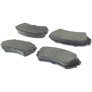 Centric Posi Quiet™ Ceramic Rear Disc Brake Pads for 2002 Toyota Land Cruiser - 105.07730