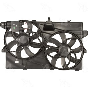 Four Seasons Dual Radiator And Condenser Fan Assembly for Lincoln MKX - 76149