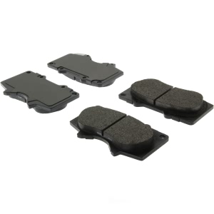 Centric Posi Quiet™ Extended Wear Semi-Metallic Front Disc Brake Pads for 2003 Toyota Tundra - 106.09760