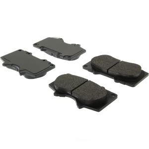 Centric Posi Quiet™ Extended Wear Semi-Metallic Front Disc Brake Pads for 2011 Toyota FJ Cruiser - 106.09760