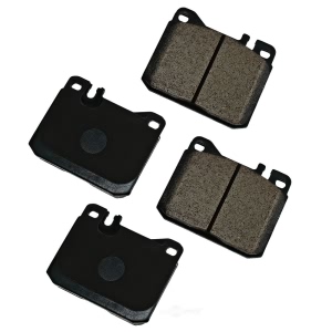 Akebono EURO™ Ultra-Premium Ceramic Front Disc Brake Pads for 1990 Mercedes-Benz 560SEC - EUR1072