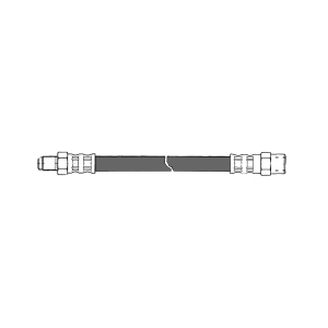 Centric Brake Hose for Mercedes-Benz 190D - 150.35301