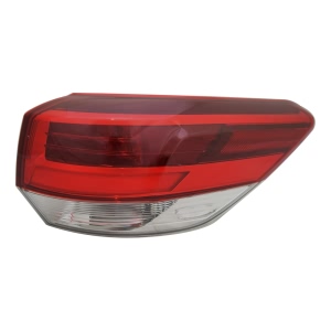 TYC Passenger Side Outer Replacement Tail Light for 2018 Toyota Highlander - 11-6977-90