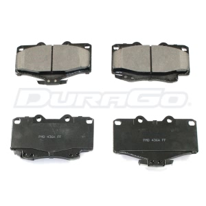 DuraGo Premium Semi Metallic Front Disc Brake Pads for 2003 Toyota Tacoma - BP436AMS