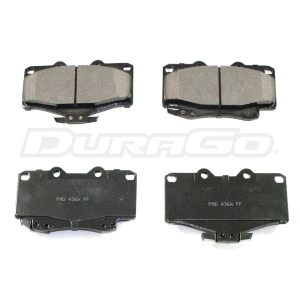 DuraGo Premium Semi Metallic Front Disc Brake Pads for 1998 Toyota Tacoma - BP436AMS