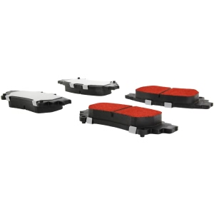 Centric Posi Quiet Pro™ Ceramic Rear Disc Brake Pads for 2011 Toyota Sienna - 500.13910