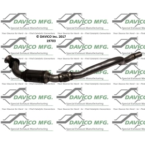 Davico Direct Fit Catalytic Converter and Pipe Assembly for 2014 Chrysler 300 - 19703