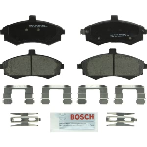 Bosch QuietCast™ Premium Organic Front Disc Brake Pads for 2003 Hyundai Elantra - BP941