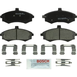 Bosch QuietCast™ Premium Organic Front Disc Brake Pads for 2004 Hyundai Elantra - BP941