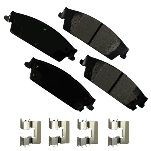 Akebono Pro-ACT™ Ultra-Premium Ceramic Rear Disc Brake Pads for 2015 GMC Yukon XL - ACT1707