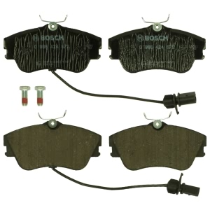 Bosch EuroLine™ Semi-Metallic Front Disc Brake Pads for 2000 Volkswagen EuroVan - 0986424672