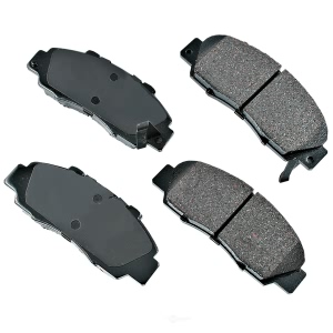 Akebono Pro-ACT™ Ultra-Premium Ceramic Front Disc Brake Pads for 2002 Acura NSX - ACT503