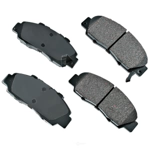 Akebono Pro-ACT™ Ultra-Premium Ceramic Front Disc Brake Pads for 2001 Honda CR-V - ACT503