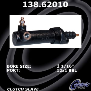 Centric Premium Clutch Slave Cylinder for 1990 Chevrolet Corvette - 138.62010