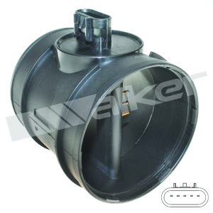 Walker Products Mass Air Flow Sensor for 2007 Cadillac Escalade - 245-1229