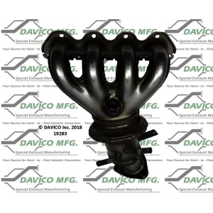 Davico Exhaust Manifold with Integrated Catalytic Converter for 2009 Chevrolet Aveo - 19283