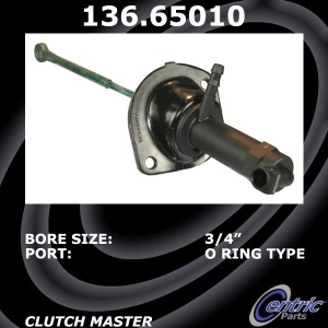 Centric Premium Clutch Master Cylinder for 1992 Ford Ranger - 136-65010