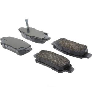 Centric Posi Quiet™ Extended Wear Semi-Metallic Rear Disc Brake Pads for 2007 Toyota Sienna - 106.09950