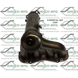 Davico Exhaust Manifold with Integrated Catalytic Converter for Toyota Solara - 17107