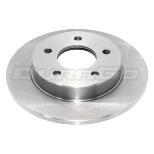 DuraGo Solid Rear Brake Rotor for 2012 Mazda 3 - BR31365
