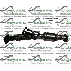 Davico Direct Fit Catalytic Converter and Pipe Assembly for Volvo - 17208