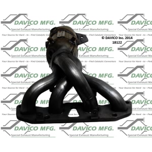 Davico Exhaust Manifold with Integrated Catalytic Converter for 2004 Nissan Altima - 18122