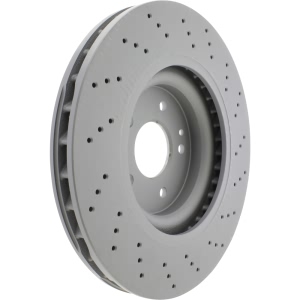 Centric SportStop Drilled 1-Piece Front Brake Rotor for Mercedes-Benz 600SL - 128.35046