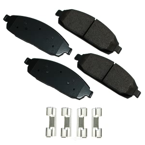 Akebono Pro-ACT™ Ultra-Premium Ceramic Front Disc Brake Pads for 2009 Jeep Commander - ACT1080