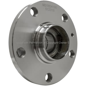 Quality-Built WHEEL BEARING AND HUB ASSEMBLY for Audi - WH512319