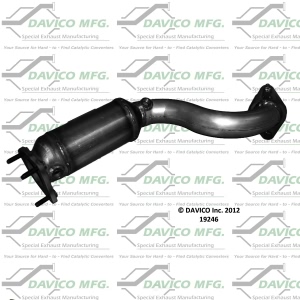 Davico Direct Fit Catalytic Converter and Pipe Assembly for 2002 Ford Focus - 19246
