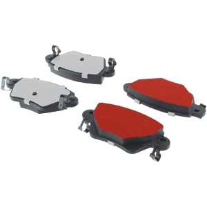 Centric Posi Quiet Pro™ Semi-Metallic Rear Disc Brake Pads for Jaguar X-Type - 500.09110