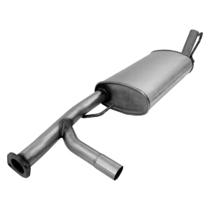 Walker Quiet Flow Stainless Steel Oval Aluminized Exhaust Muffler And Pipe Assembly for Nissan Pathfinder - 55529